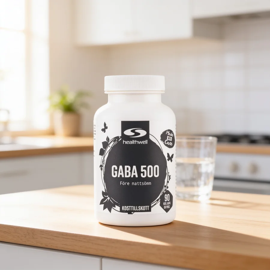 Healthwell GABA 500 i et hverdagsmiljø