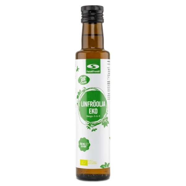 Healthwell Hørfrøolie ØKO 500 ml