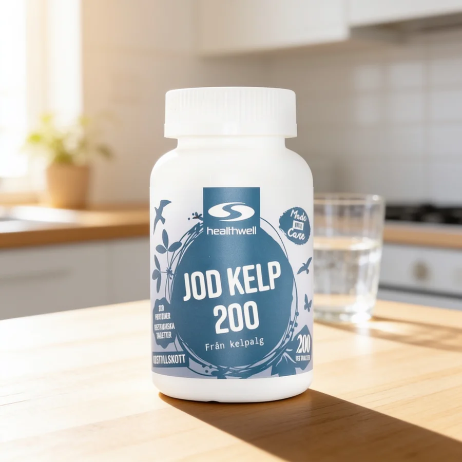Healthwell Jod Kelp 200 i et hverdagsmiljø