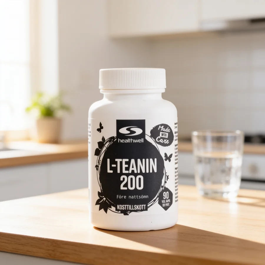 L-teanin 200 i et hverdagsmiljø