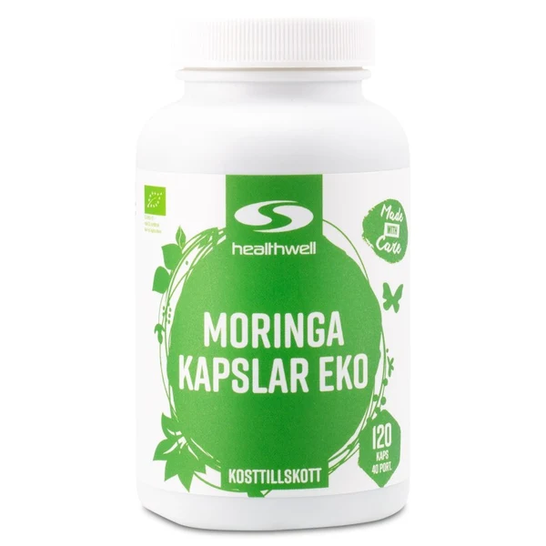 Healthwell Moringa Kapsler ØKO