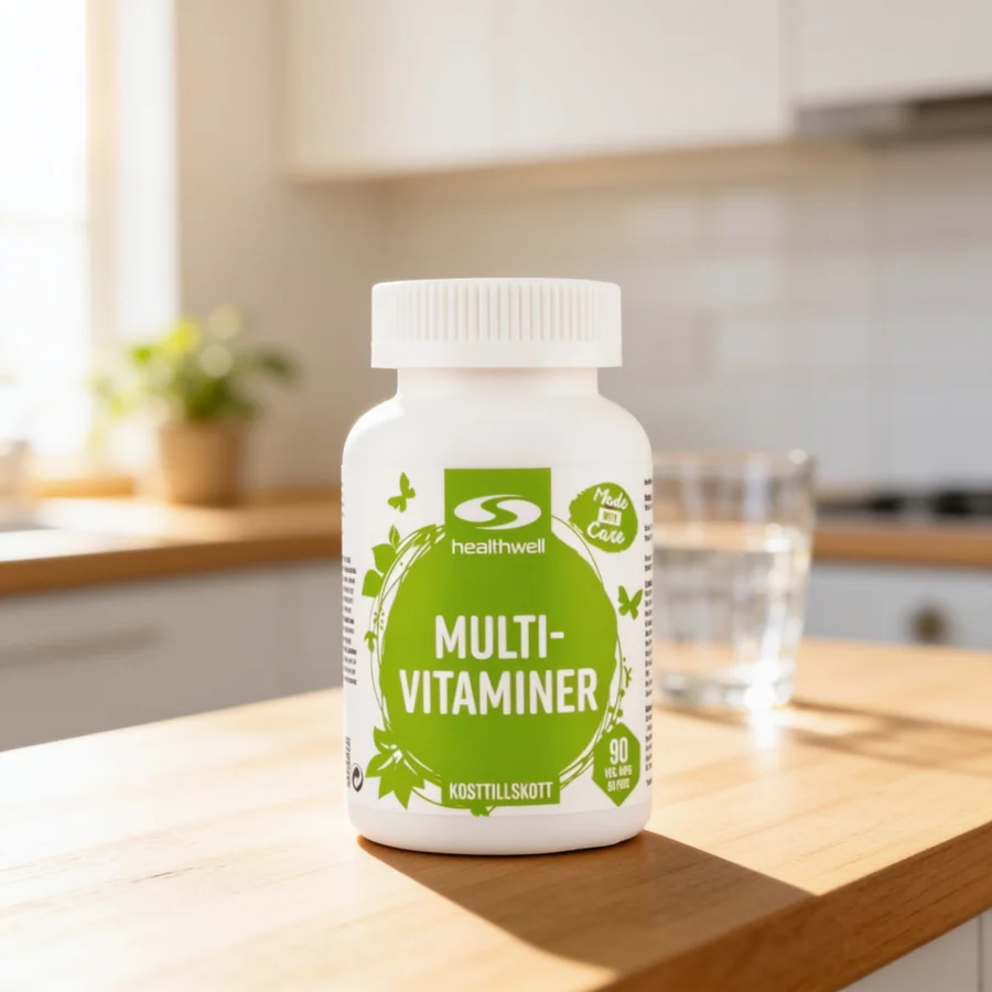 Healthwell MultiVitaminer i et hverdagsmiljø