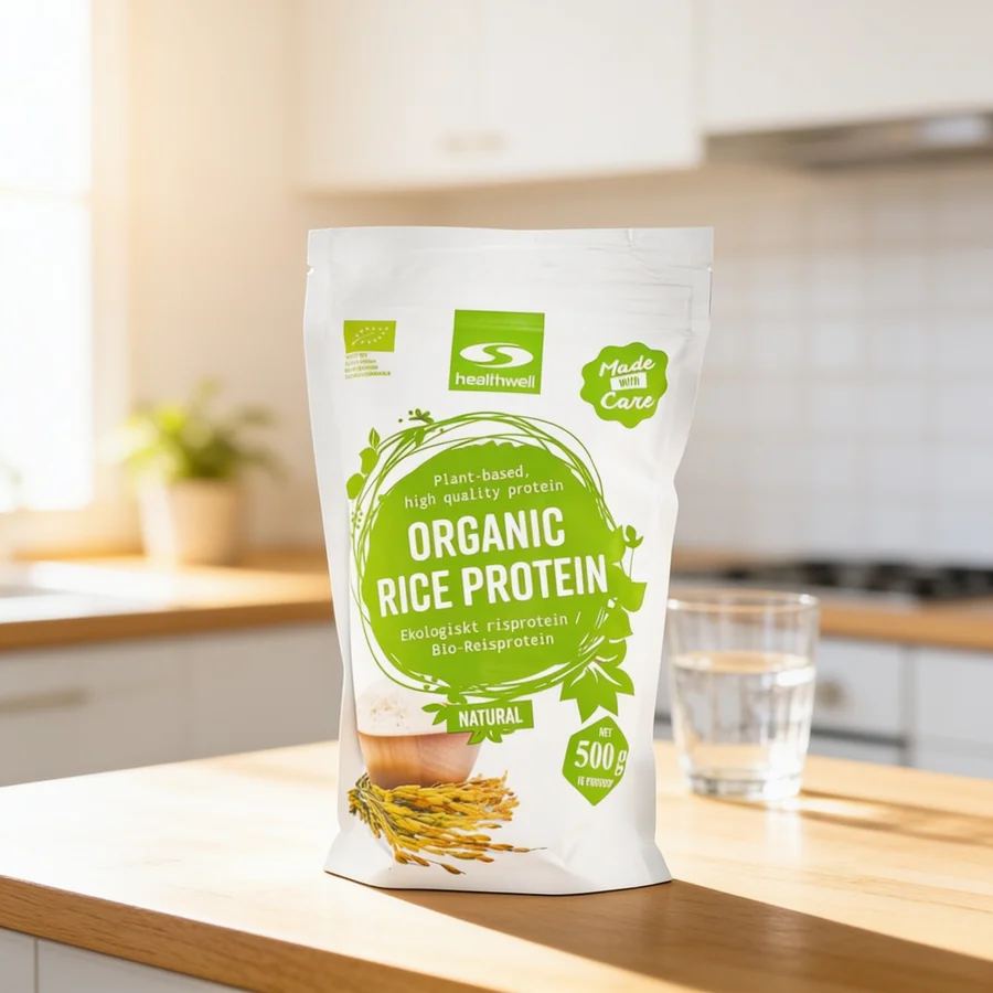 Healthwell Risprotein ØKO i et hverdagsmiljø