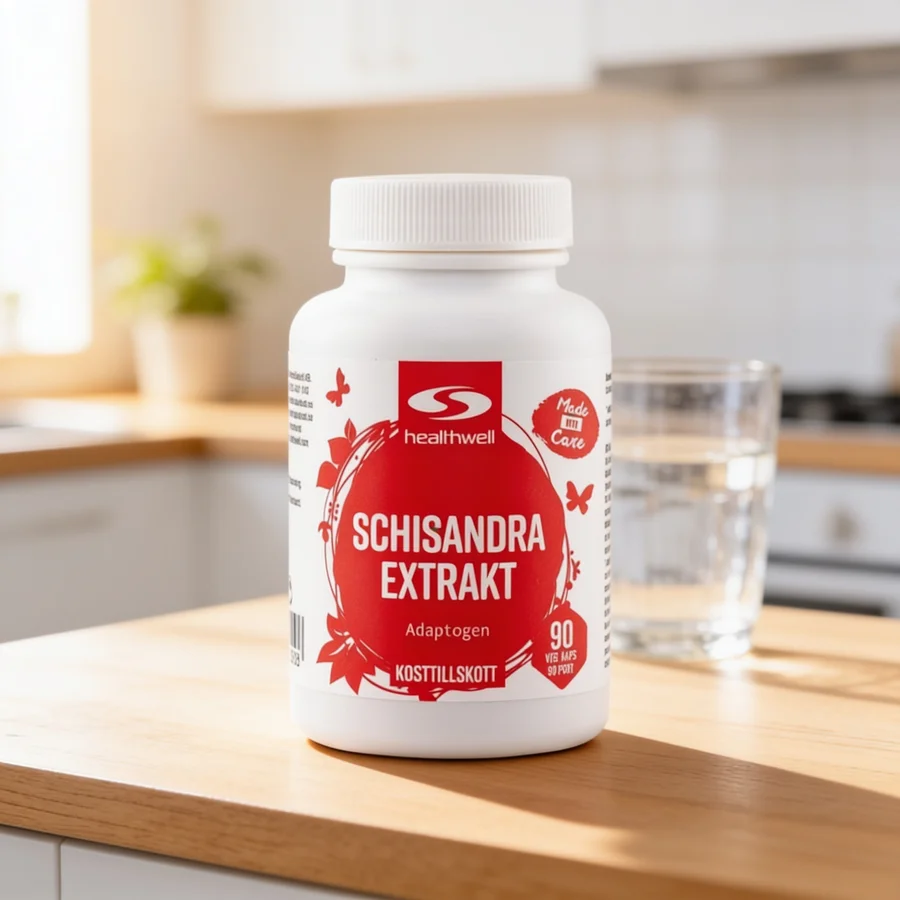 Healthwell Schisandra Ekstrakt i et hverdagsmiljø