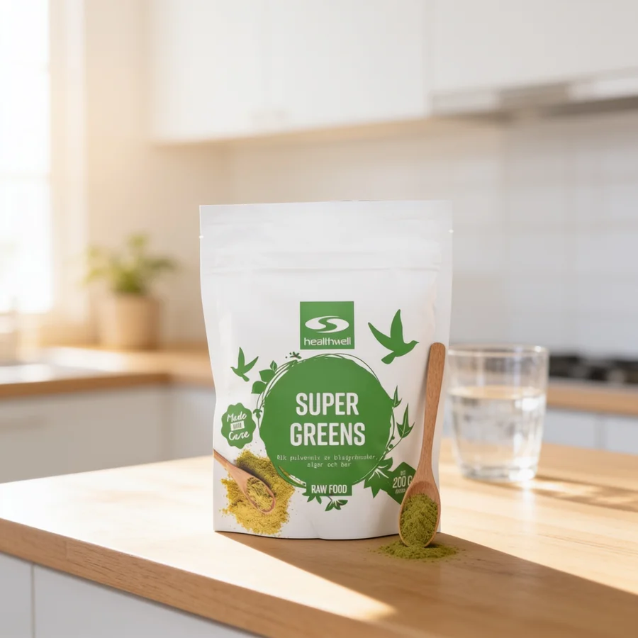 Super Greens i et hverdagsmiljø
