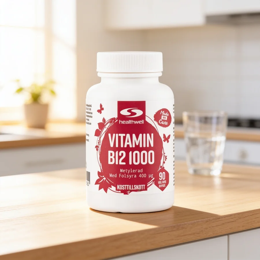 Vitamin B12 1000 Methyleret i et hverdagsmiljø