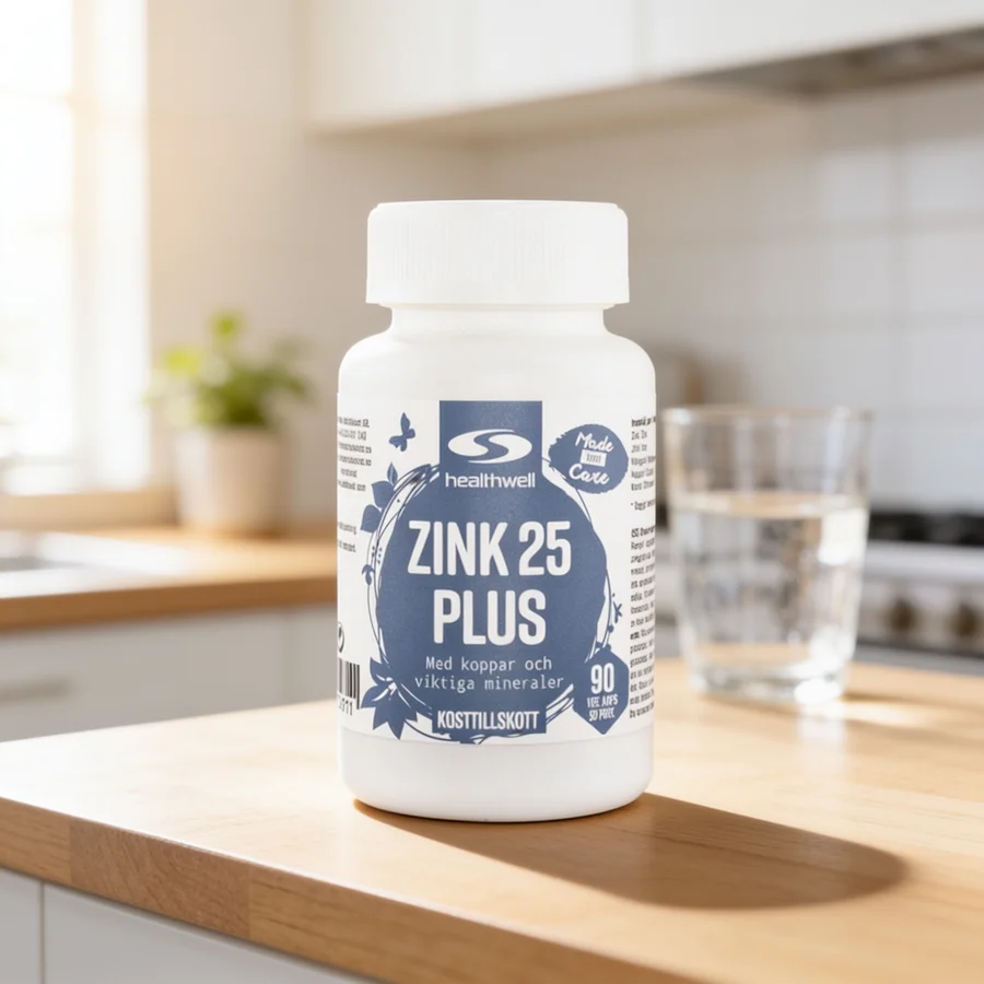 Healthwell Zink 25 Plus i et hverdagsmiljø