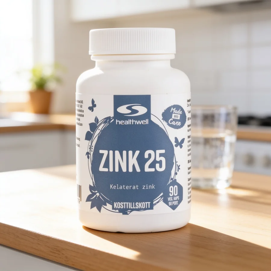 Healthwell Zink 25 i et hverdagsmiljø