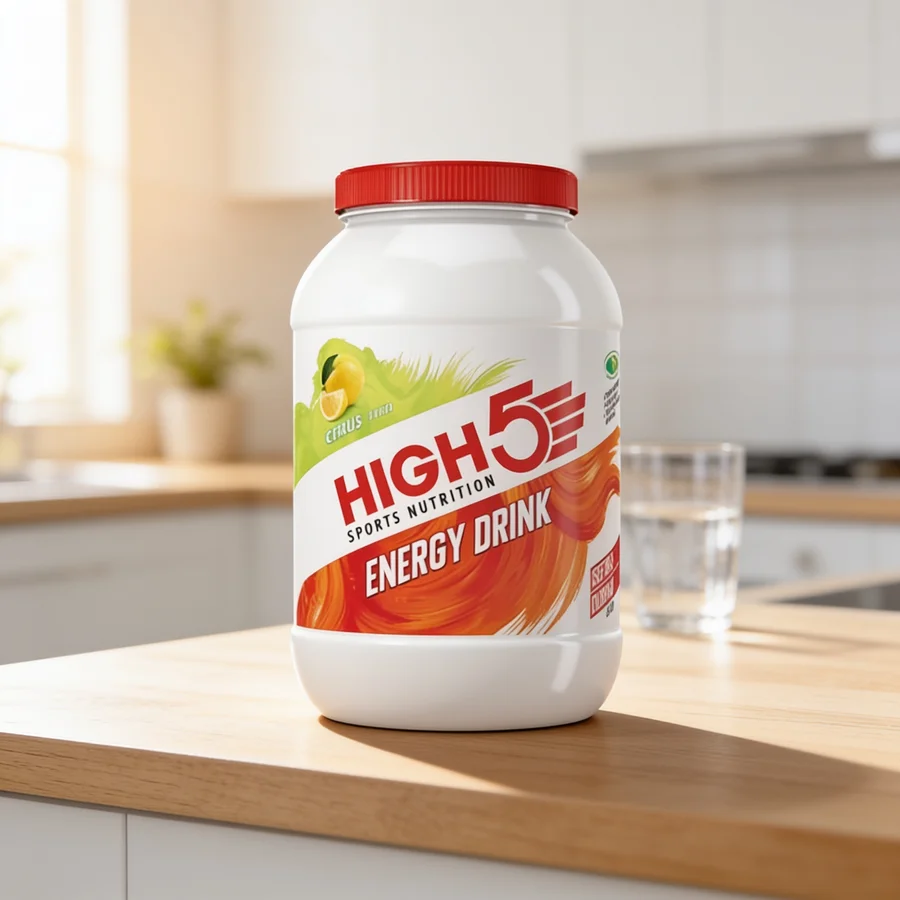 High5 Energy Drink i et hverdagsmiljø