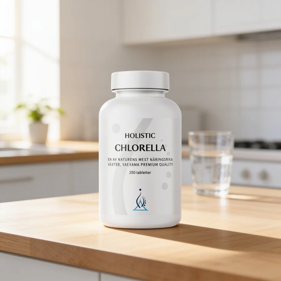 Holistic Chlorella (Yaeyama) i et hverdagsmiljø
