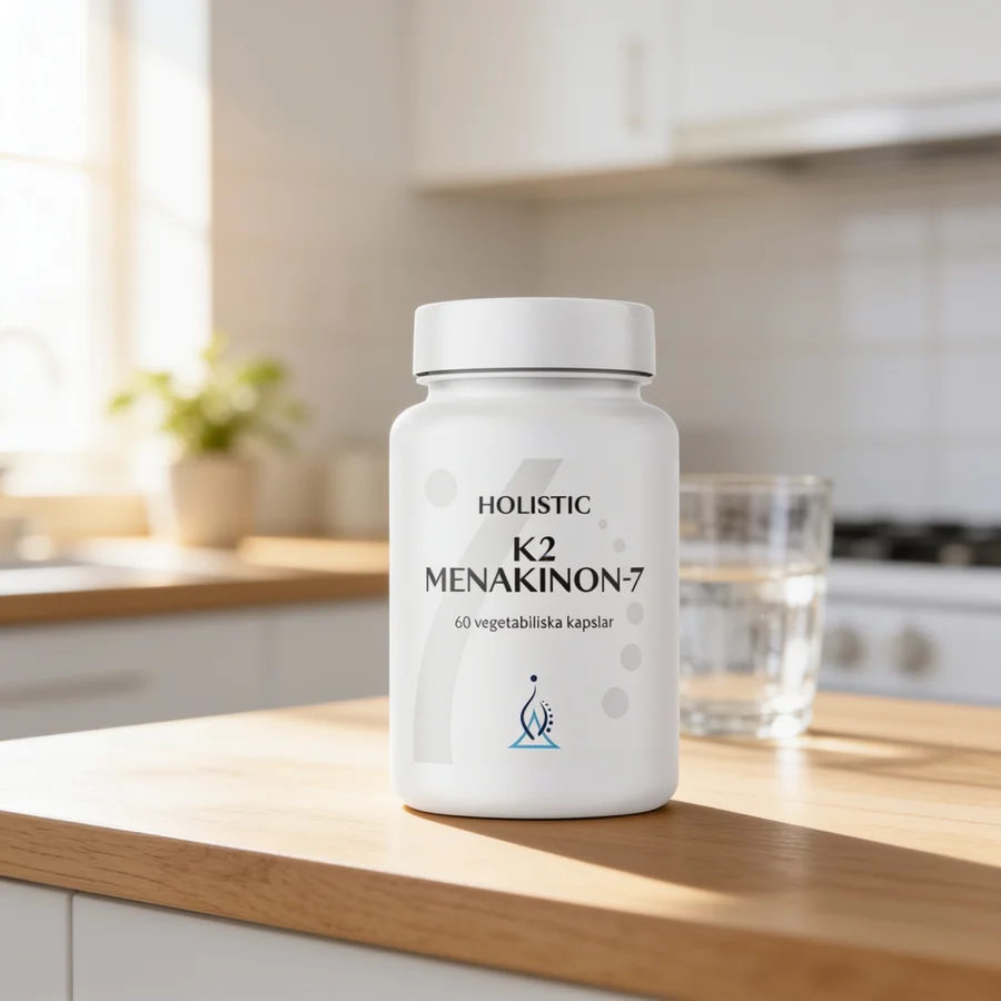 Holistic K2 Menakinon-7 i et hverdagsmiljø