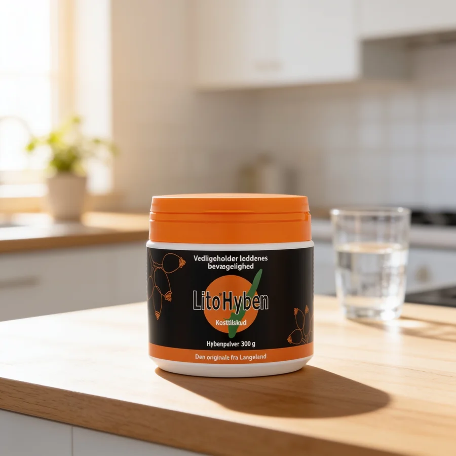 Lito Hyben Pulver Vegetabilsk (300 g) i et hverdagsmiljø