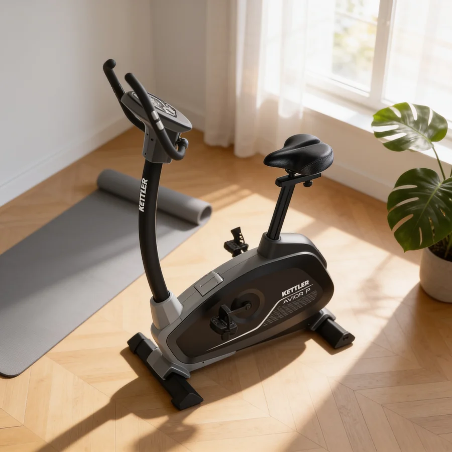 Kettler Motionscykel Avior P i et hverdagsmiljø