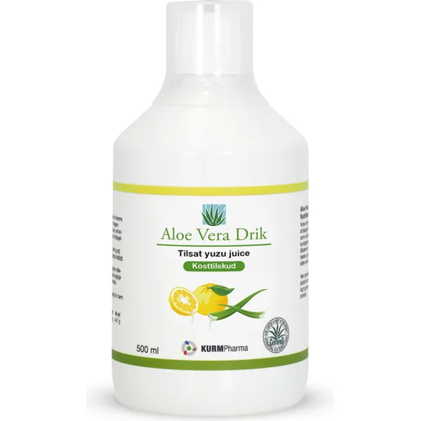 Kurm Aloe Vera Drik med Yuzu 500 ml