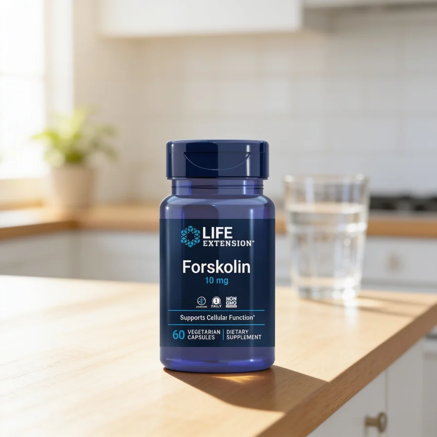 Forskolin (standardiseret til 10 %) i et hverdagsmiljø