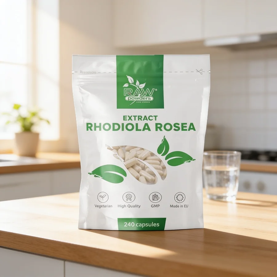 Rosenrod-ekstrakt 500 mg (3 % salidrosider) i et hverdagsmiljø