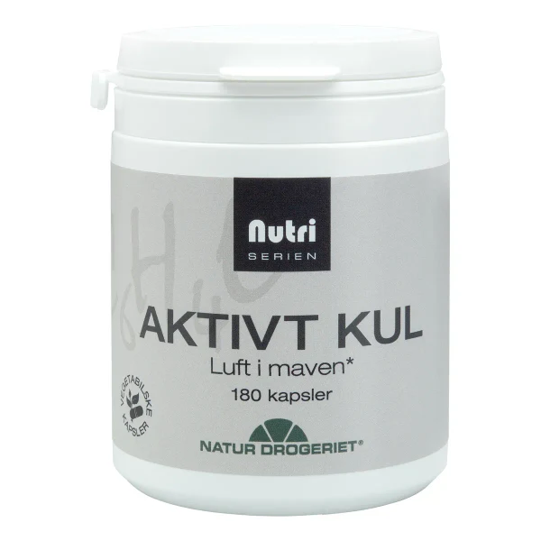 Natur-Drogeriet Aktivt Kul 180 kaps.
