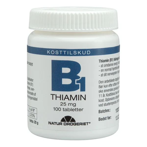 Natur-Drogeriet B1 Thiamin 25 mg