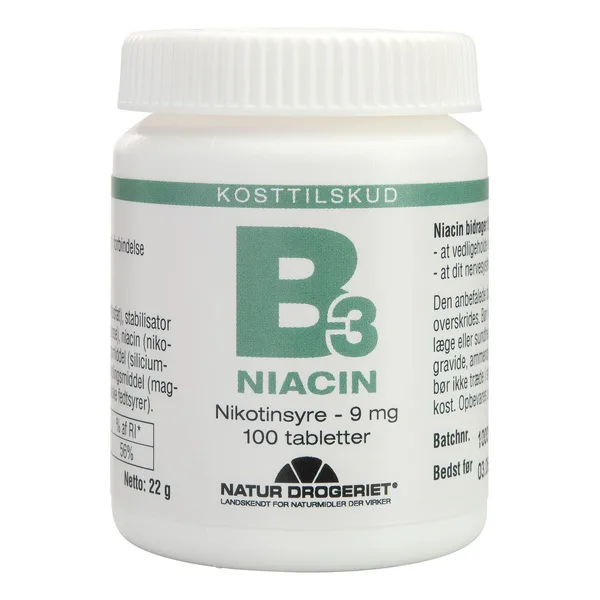 Natur-Drogeriet B3 Niacin 9 mg