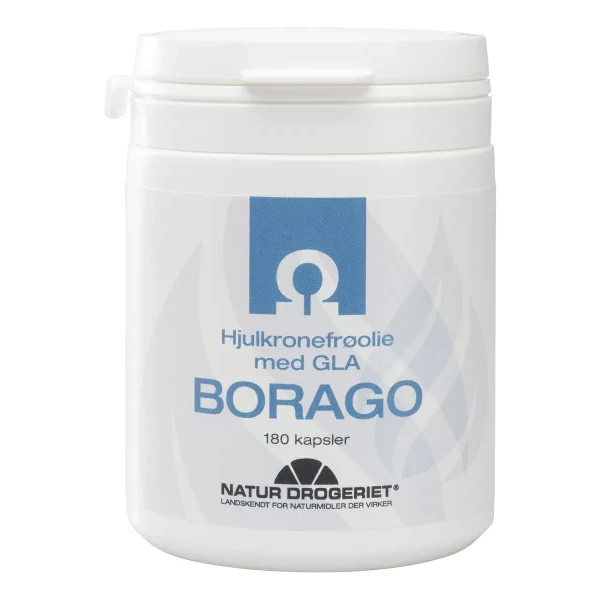 Natur-Drogeriet Borago Hjulkroneolie 500 mg ØKO