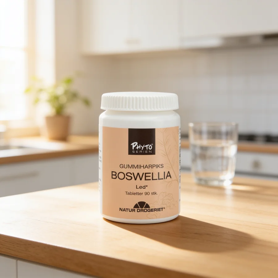 Natur-Drogeriet Boswellia i et hverdagsmiljø