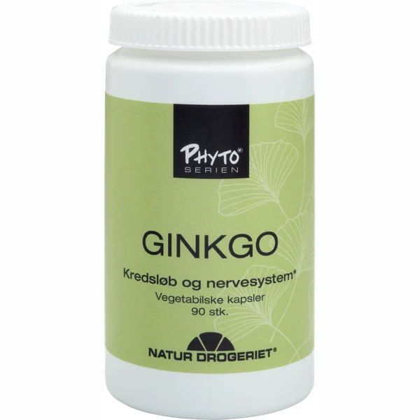 Natur-Drogeriet Ginkgo kapsler 120 mg