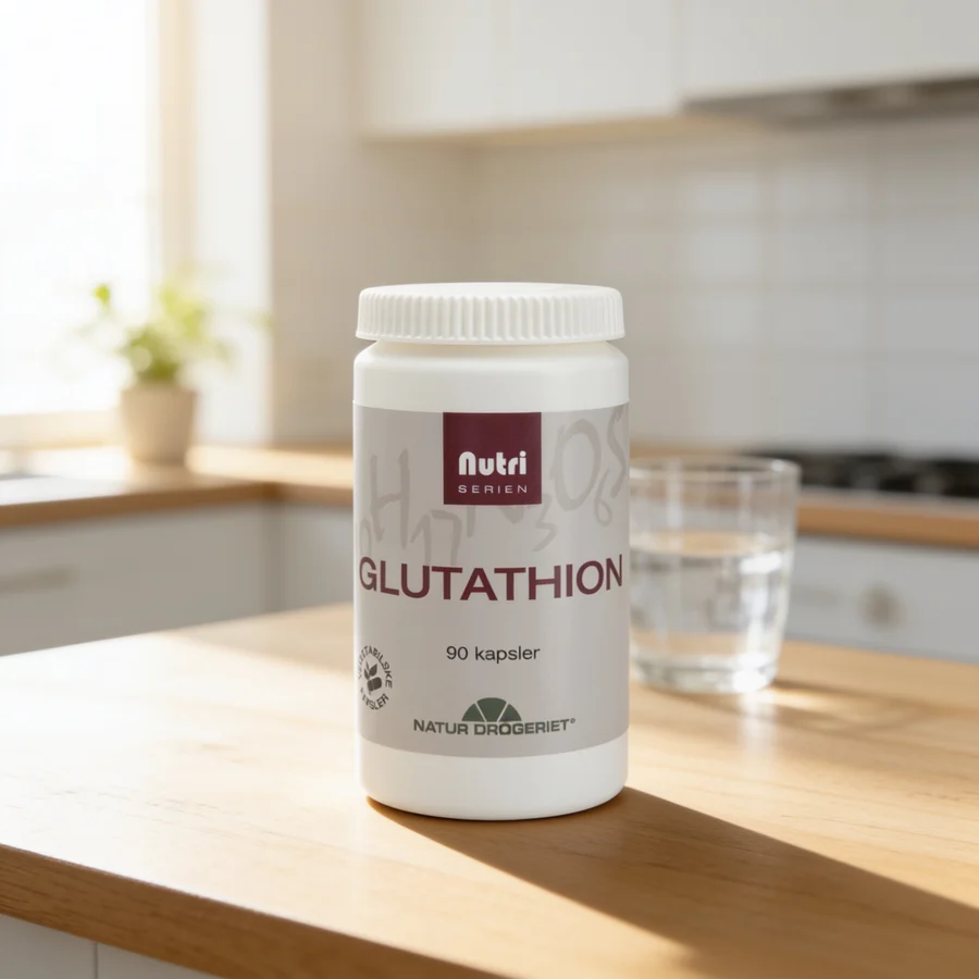 Natur-Drogeriet Glutathion 475 mg i et hverdagsmiljø