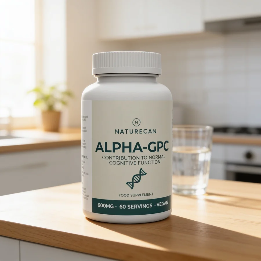 Naturecan Alpha GPC i et hverdagsmiljø