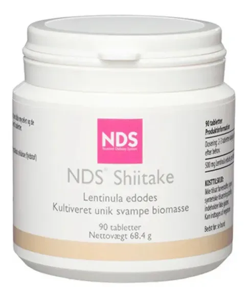 NDS Shiitake (90 tabletter)