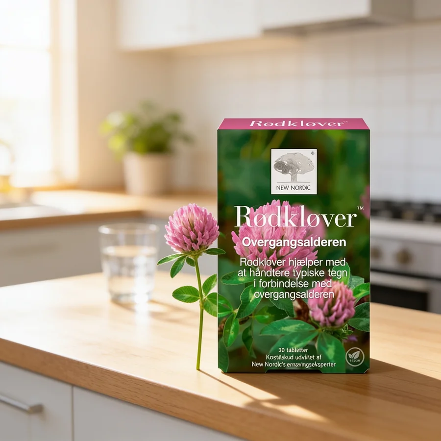 New Nordic Rødkløver – 30 tabletter i et hverdagsmiljø
