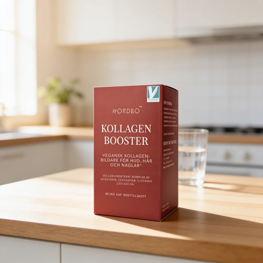 Nordbo Kollagen Booster i et hverdagsmiljø