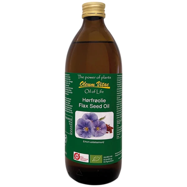 Oil of Life Ren Hørfrø Ø 500 ml
