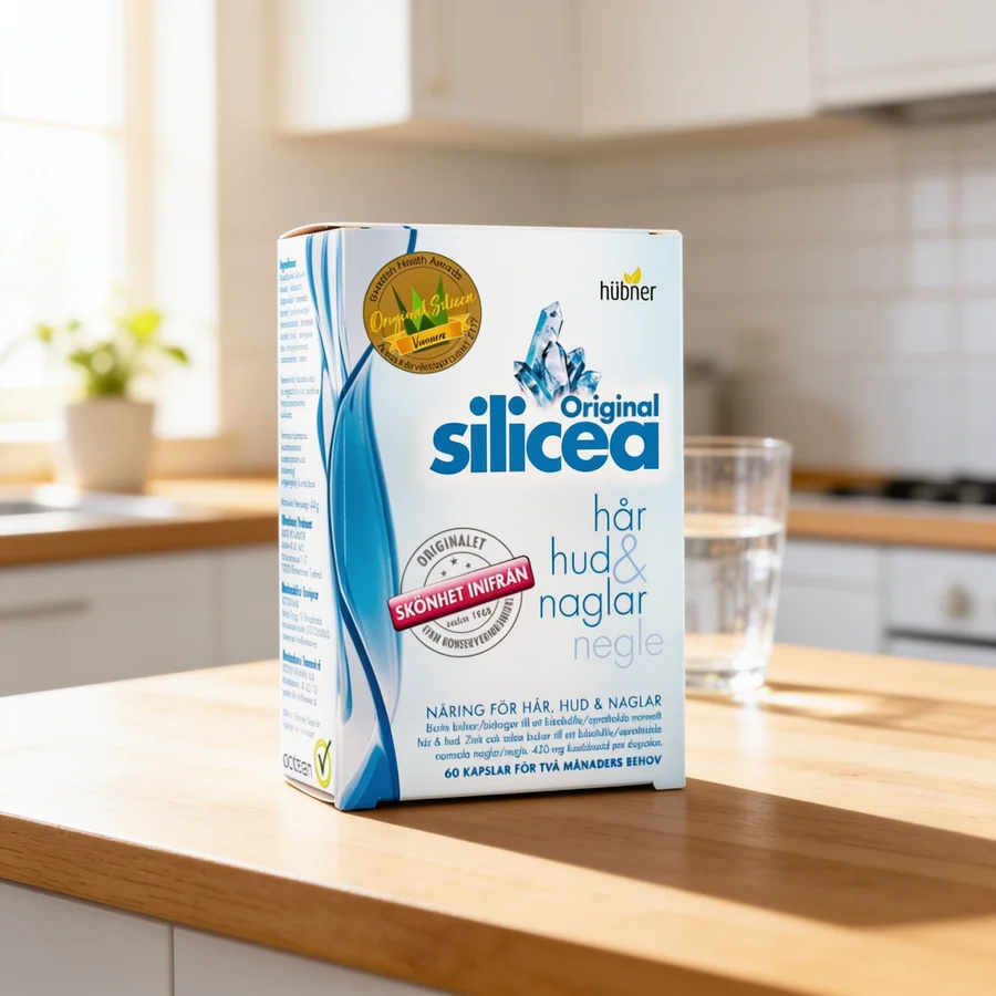 Original Silicea kapsler i et hverdagsmiljø