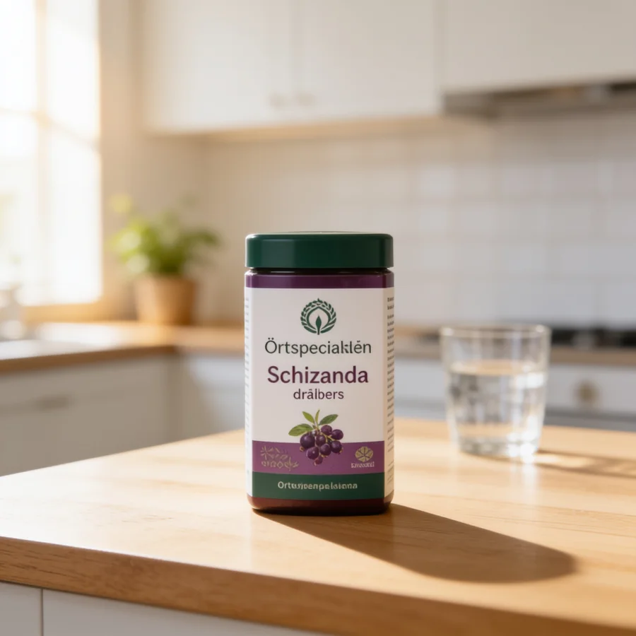 Örtspecialisten Schizandra (dråber) i et hverdagsmiljø