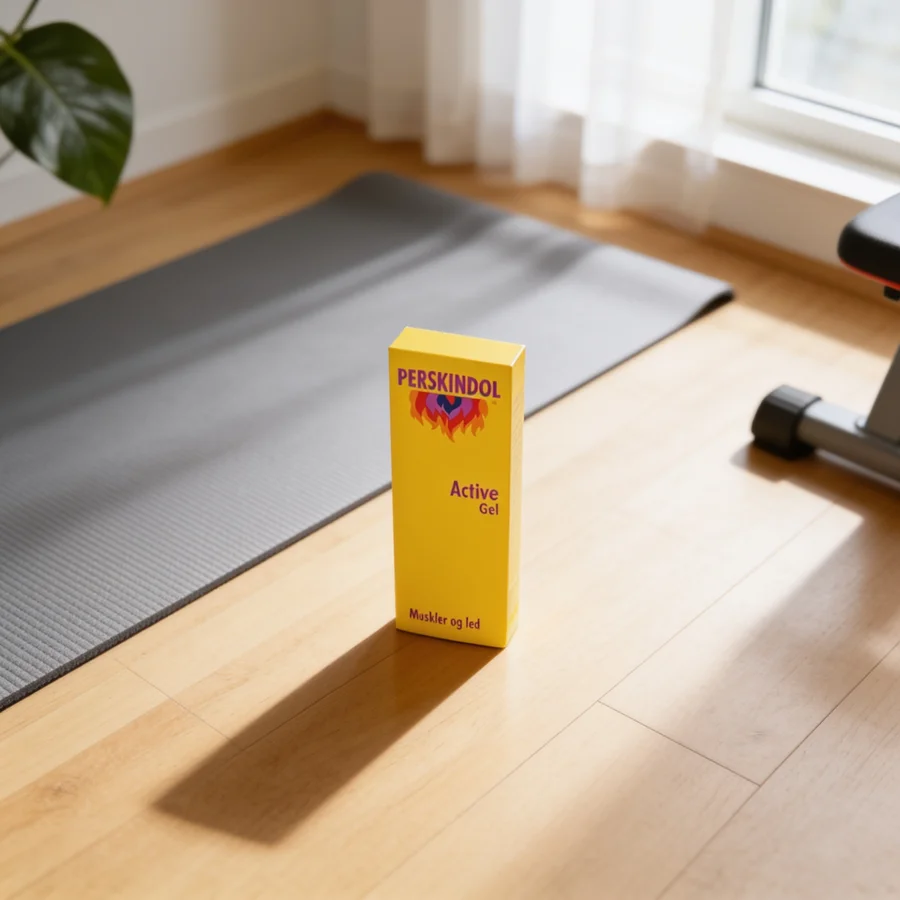 Perskindol Active Gel i et hverdagsmiljø
