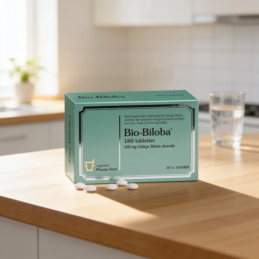 Pharma Nord Bio-Biloba i et hverdagsmiljø