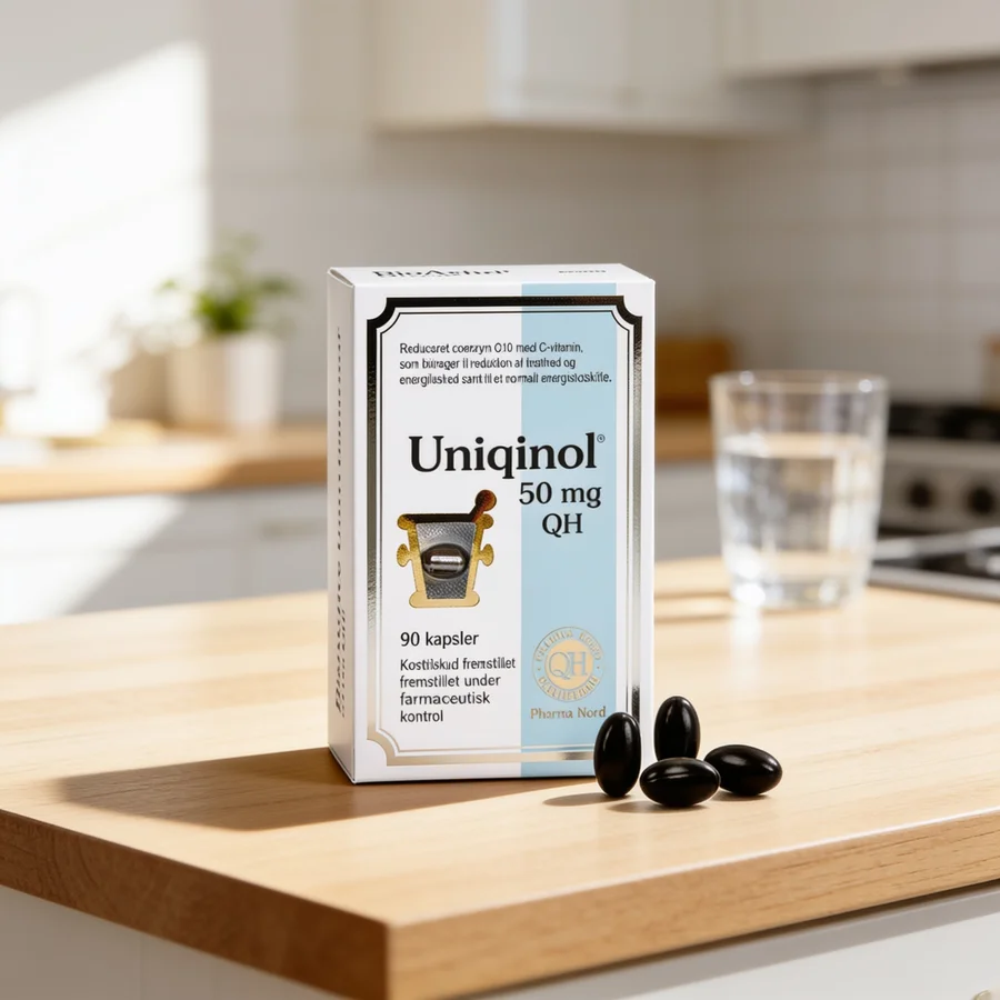 BioActive Uniqinol 50 mg i et hverdagsmiljø