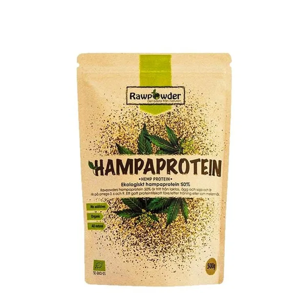 Rawpowder Økologisk Hampeprotein
