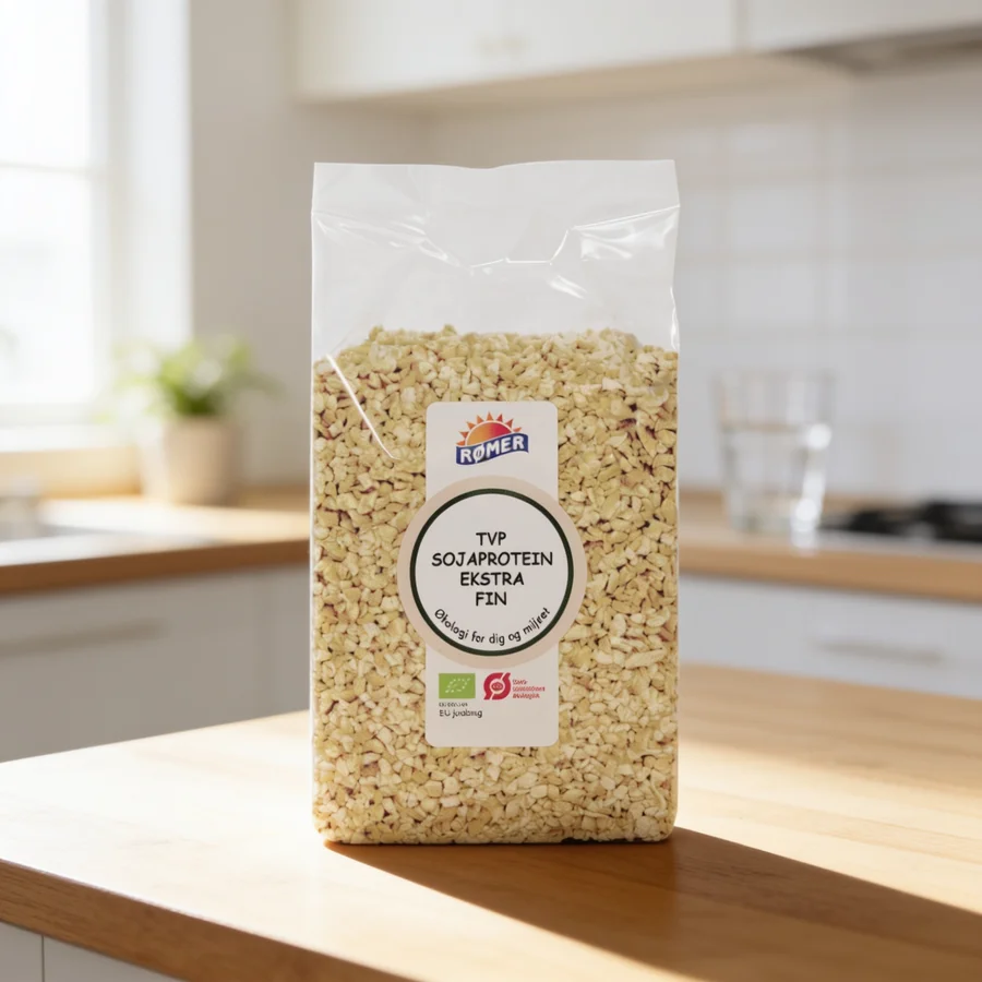Rømer Sojaprotein Ekstra Fin Ø i et hverdagsmiljø