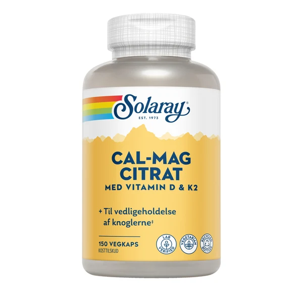 Cal-Mag Citrat med vitamin D og K2