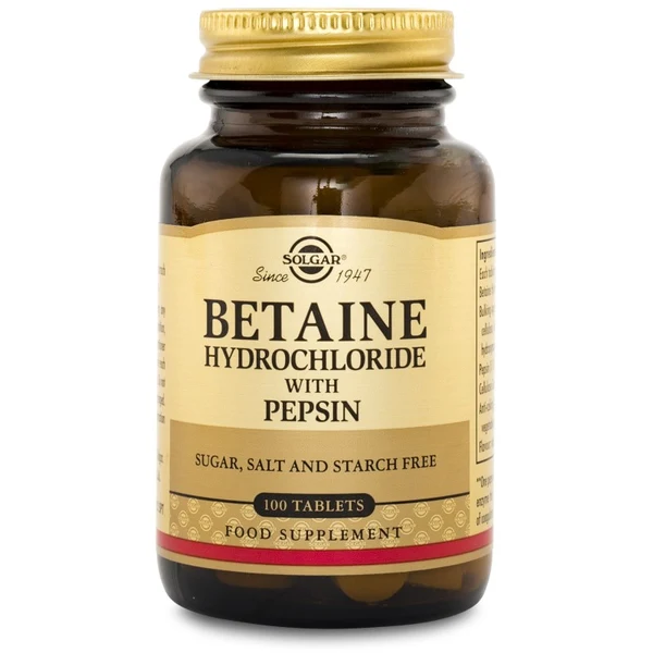 Solgar Betaine Hydrochloride with Pepsin
