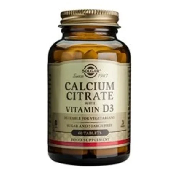 Solgar Calcium Citrate + D3