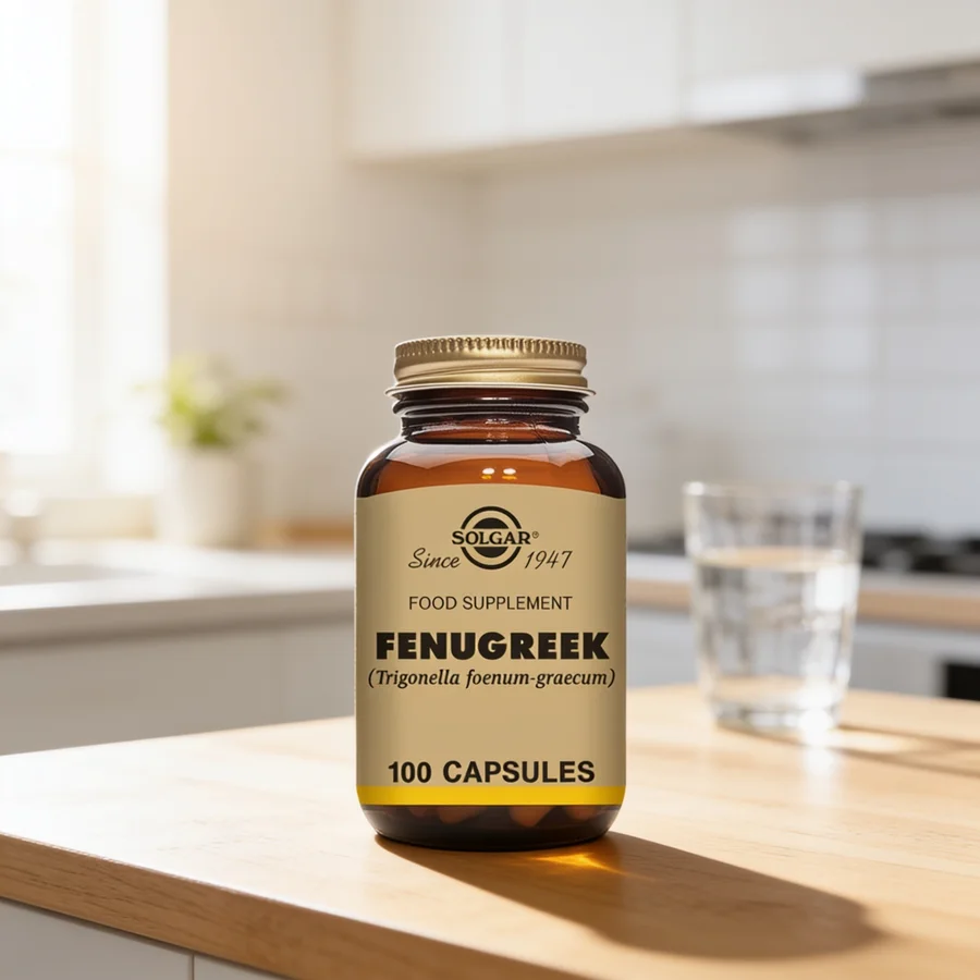 Solgar Fenugreek (Bukkehorn) i et hverdagsmiljø
