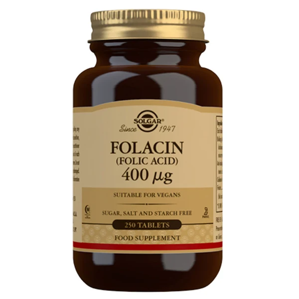Solgar Folsyre 400 µg (Folacin)