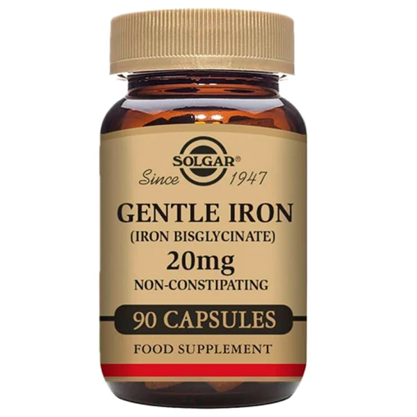 Solgar Gentle Iron (Jern Skånsom 20 mg)