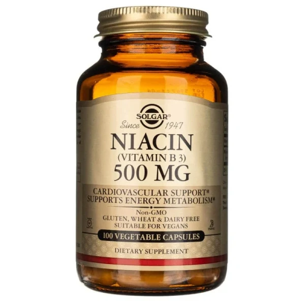 Solgar Niacin 500 mg