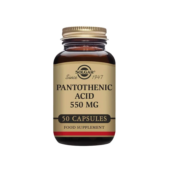 Solgar Pantotensyre (B5) 550 mg