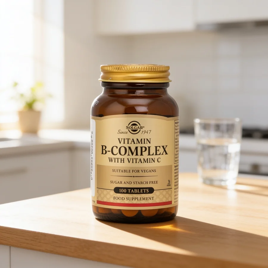 Solgar Vitamin B-Complex i et hverdagsmiljø
