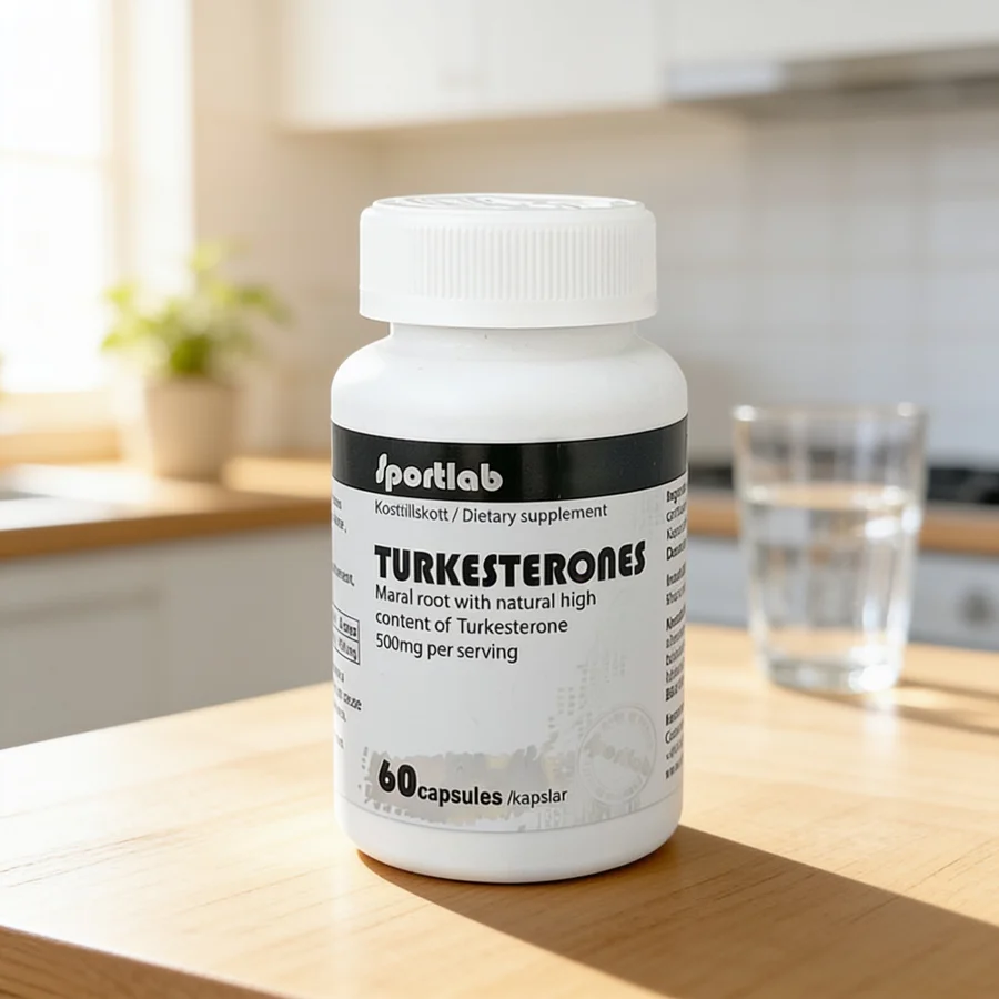 SportLab Turkesterone Testo 250 mg i et hverdagsmiljø