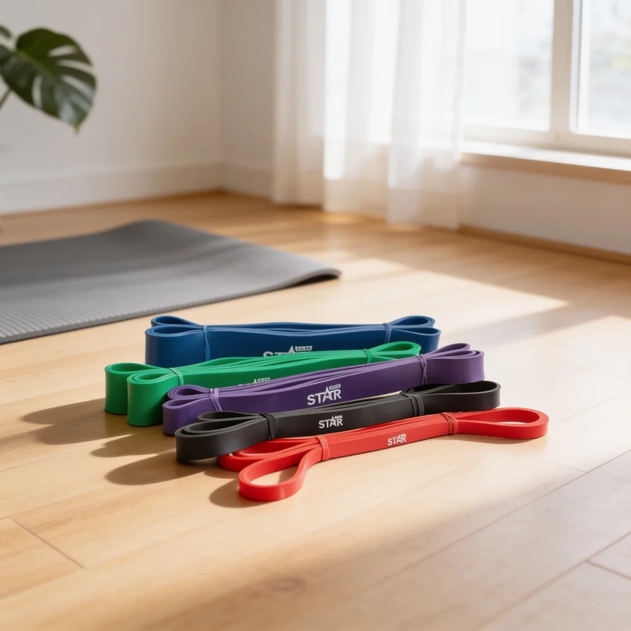 Star Gear Fitness Band (Sort, 22 mm) i et hverdagsmiljø